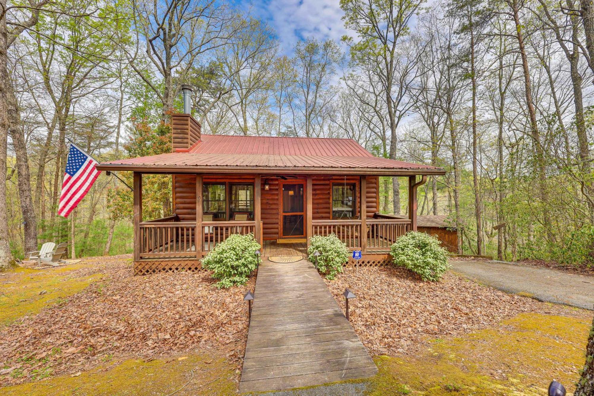 Cozy Cabin In Private Location With Hot Tub And Grill! Villa Blue Ridge Exterior photo